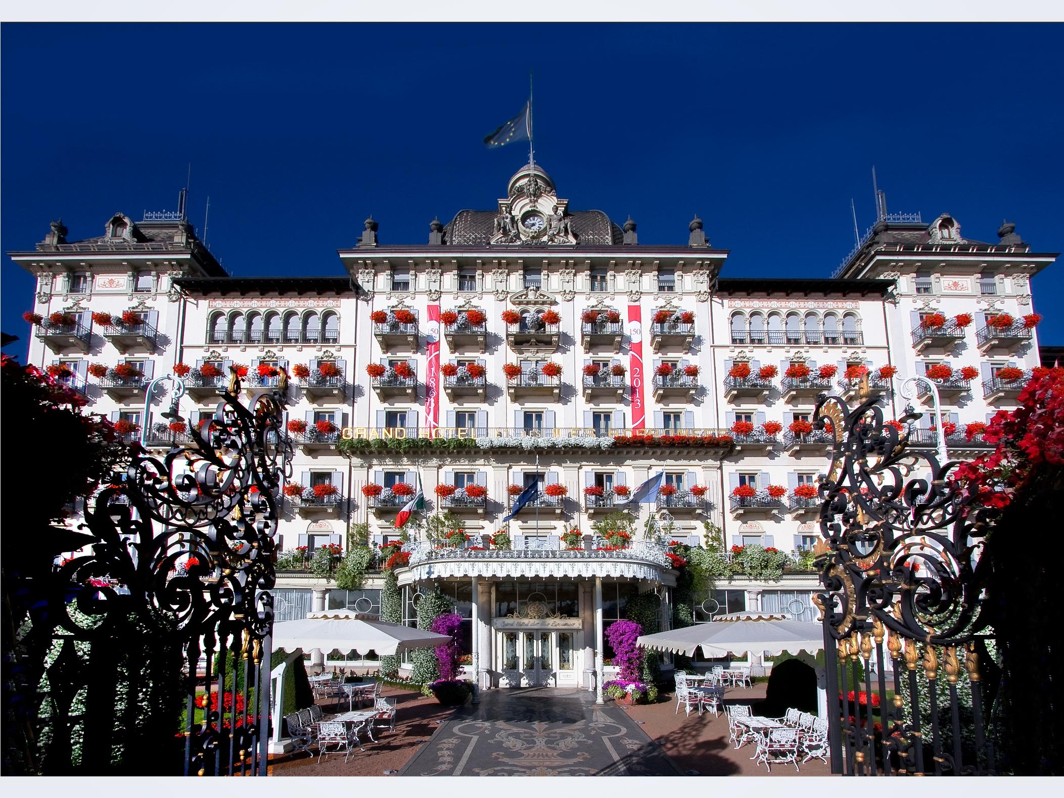 Grand Hotel Des Iles Borromees Stresa Buitenkant foto